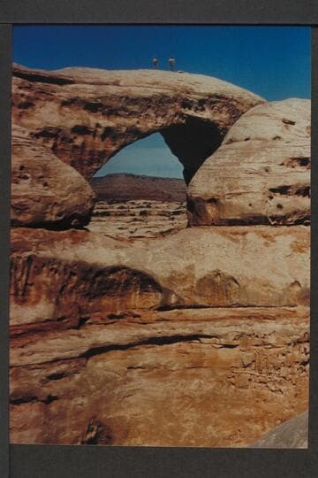 Arch in Ernies Country.  Approximately one mile due south of Lizard Rock