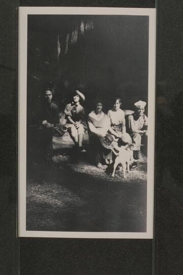 On hike up Mt. Tamalpais, California.  Don't know the names of any of these people