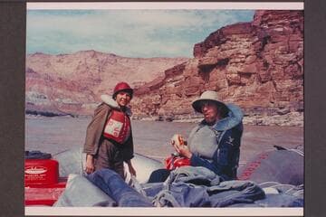 Georgie White and Jack Kelso.   Paria Riffle