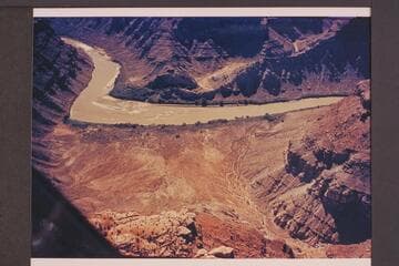 Spanish Bottom and the mouth of Butler Canyon