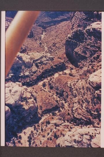 Drainage into up-river end of Spanish Bottom.  Signs of a trail