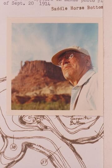 Dock Marston on the Friendship Cruise; Mile 36 in Labyrinth Canyon