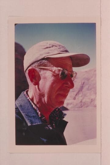 William Stone who was a member of the MHE party in Glen Canyon 1951, May 11-17;  Lees Ferry