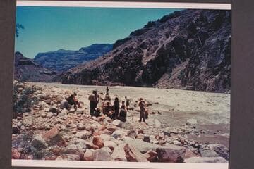 Camera set-up at 205 Mile Rapids