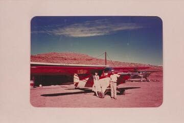Doris and Norm Nevills with "CHERRY II"
