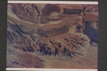 Dam on Dirty Devil River above Hanksville