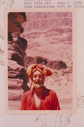 Colin Fletcher.  Near Mile 216