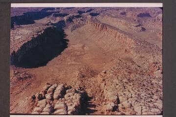 The upper end of Red Lake Canyon