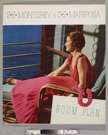 S. S. Monterey & S. S. Mariposa : room plan