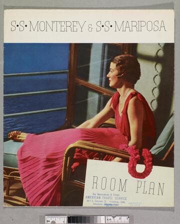 S. S. Monterey & S. S. Mariposa : room plan