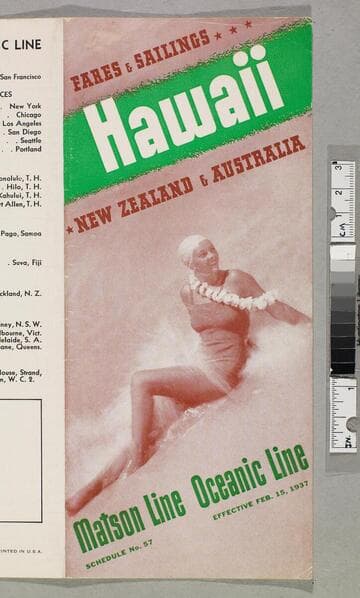 Fares & sailings : Hawaii New Zealand & Australia