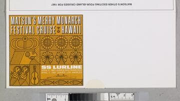 Matson's merry monarch festival cruise to Hawaii