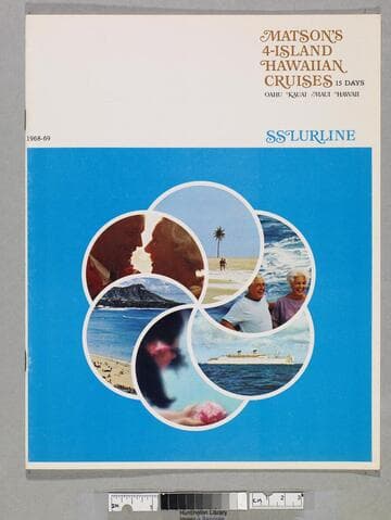 Matson's 4-island Hawaiian cruises ... SS Lurline