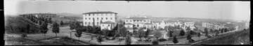 Westwood Village fraternity houses, Westwood, Los Angeles. October 12, 1933