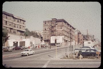 1st Street west of Hill Street