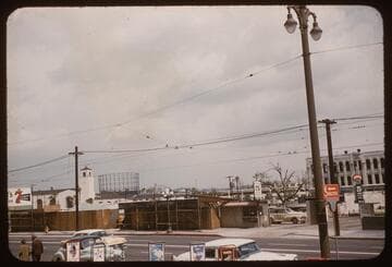 North Main Street at the 101 Freeway, Union Station in the background