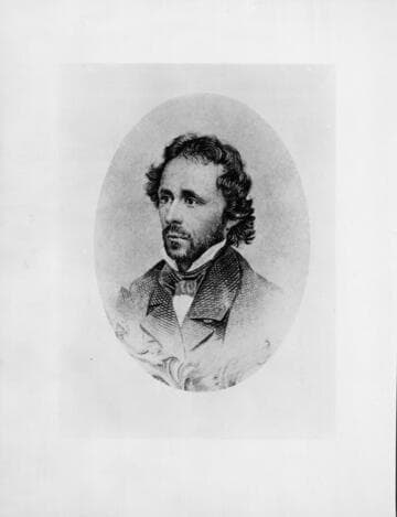 Colonel John C. Fremont as he looked on his first trip across the continent