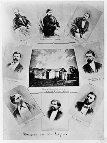 Outlaw, Tiburcio Vasquez, who roamed the Santa Monica Mountains