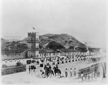 Sonoma Fort during "Ravista de Tropos."
