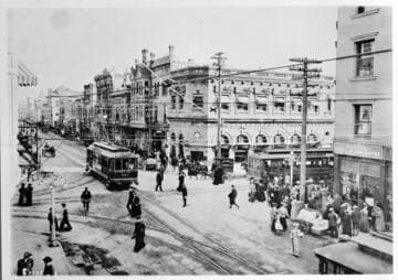 Pasadena, Colorado & Fair Oaks, looking West