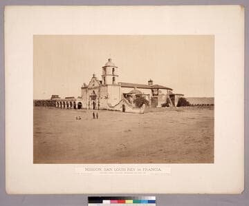 Mission, San Louis Rey de Francia. / San Diego County, California, Established June 13th, 1798