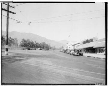 Foothill Boulevard and Lake Avenue, Pasadena. 1927