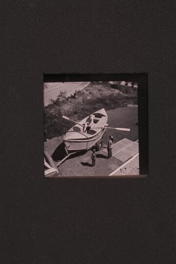 Martin Littons' dory type of skiff built in Oregon.  Shown nested in Reilly's hull