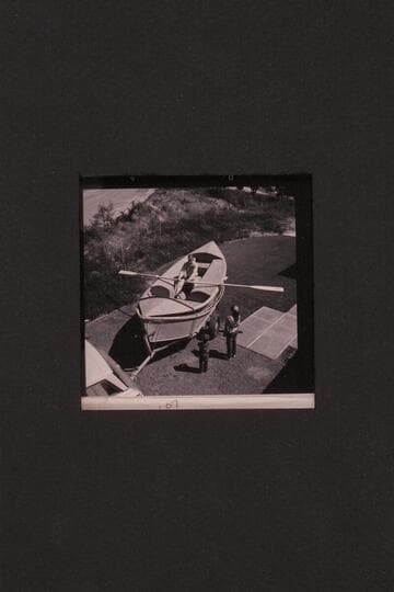 Martin Littons' dory type of skiff built in Oregon.  Shown nested in Reilly's hull