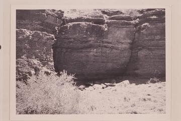 Willie's grave.  Mile 44 in the Marble Gorge of Grand Canyon