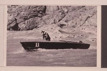 Claude Nichols experiments with "II" running light through Mile 217