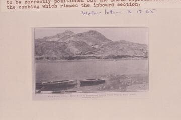 "Besides these boats they (Spencer) had two small boats propelled with small engines of about ten horsepower.  These boats got away and went down the river." (Jerry Johnson)