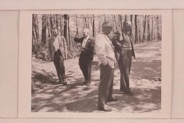 Zee Grant and Dock Marston; Frank Masland and John Doerr; King's Gap