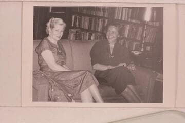 Nancy Doerr and Evie Mull; King's Gap