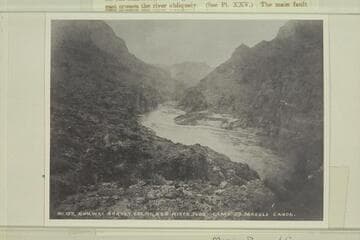 Camp 39, Marble Canyon; Brown-Stanton survey