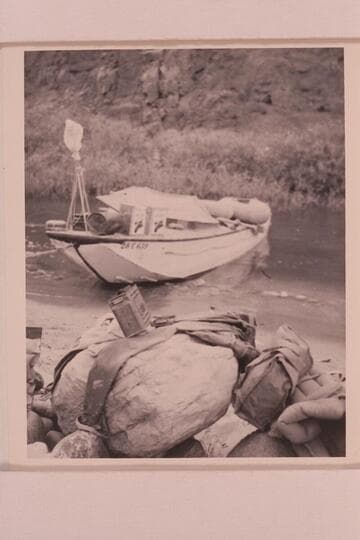 The "Esmeralda II," Tapeats Creek