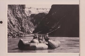 Flotation units offered by Inflatable Boats Unlimited.  The rigging must be classed as average and the control mechanism decidedly inferior