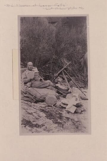 Raymond C. Moore at Diamond Creek