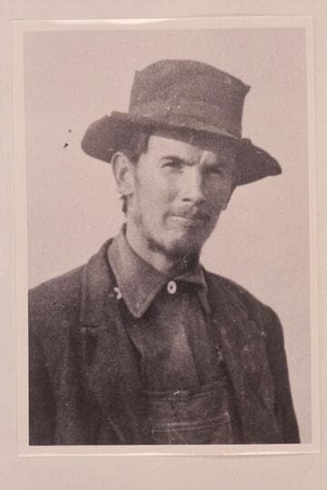 Edwin Reagan Monett at the edge of Grand Canyon.  Probably at the South Rim