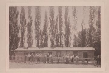 Frank Goodman's place when he first went to Vernal in 1896