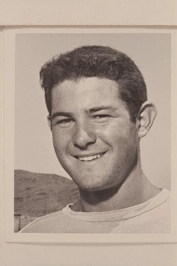 Carl Gage.  Student at the Los Angeles City College.  At end of Grand Canyon traverse with Bolte-Eaton