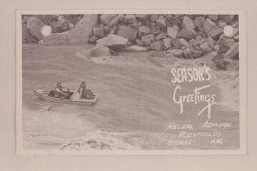 AK Reynolds in his early boating