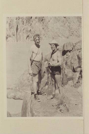 Bestor Robinson and Dock Marston.  Separation Canyon