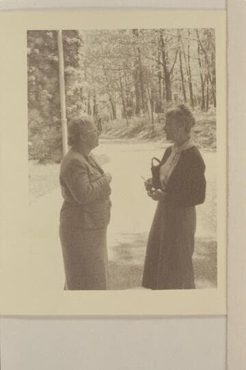 Gin Masland and Margaret Marston.  Kings Gap