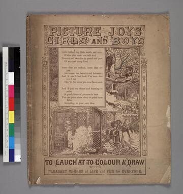 Picture Joys for Girls and Boys to Laugh at to Colour & Draw with Pleasant Verses of Life and Fun for Everyone