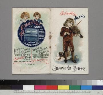 Schaeffer Piano Drawing Book