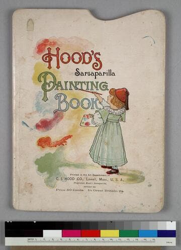 Hood's Sarsaparilla Painting Book