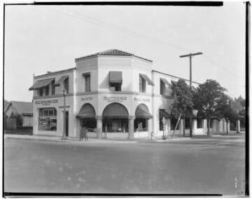 Mathews Paint Company, 740 East Green, Pasadena. 1928