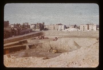 Excavation for new courthouse