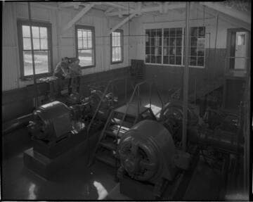 Pumping plant interior