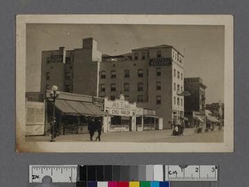 Hotel Waldorf and boardwalk, Venice, California